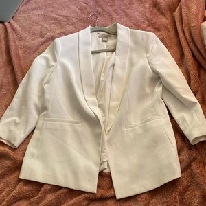 White blazer